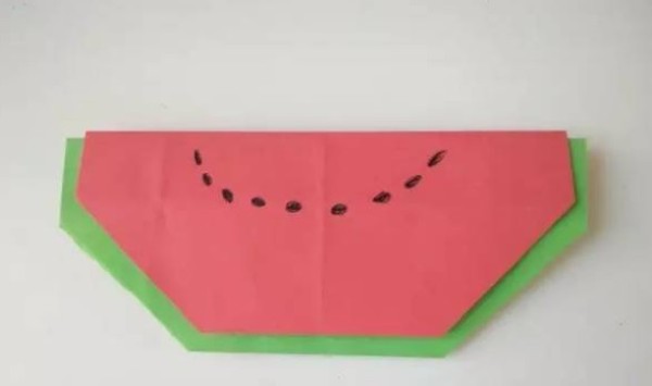 Origami Watermelon Steps