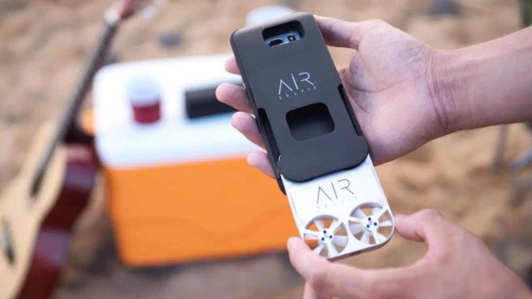 Airselfie is a mini aerial photography tool that can take selfies and be more stylish