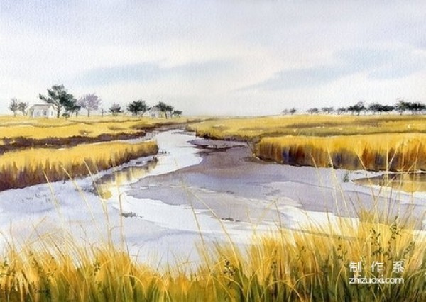 Watercolor illustration by Mary Ellen Golden