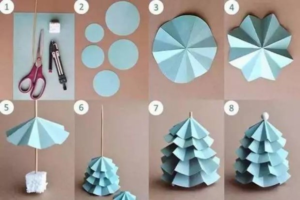 Christmas handmade DIY handmade tutorial illustrations