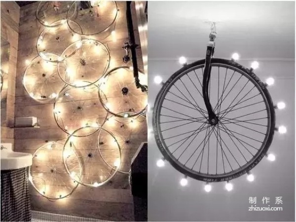 Don’t throw away old abandoned bicycles, they can look stunningly beautiful with a little modification!