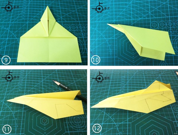 A simple and fun way to make origami airplanes that can fly