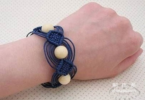 A very beautiful way to weave a transfer bracelet, a fun way to weave a fancy bracelet