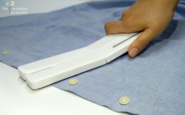 Portable folding iron