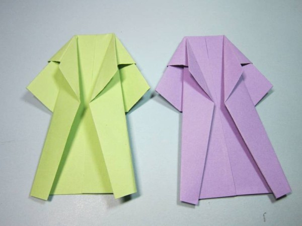 Simple windbreaker origami steps illustrated method