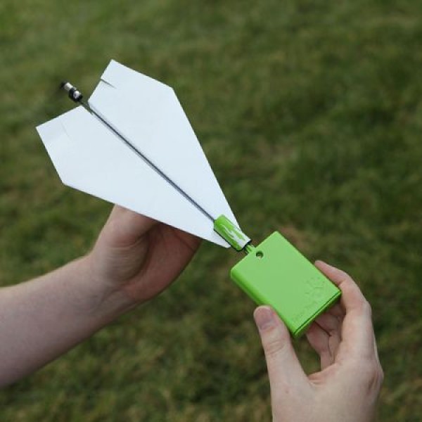 Paper airplane propeller