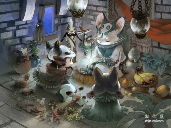 Like a fairy tale - works by Japanese illustrator MINATO