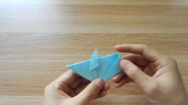 Simple origami handmade three-dimensional mouse making tutorial, easy to get started