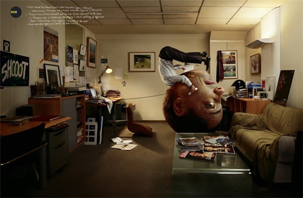 Crazy creative advertising pictures