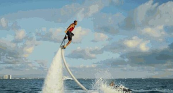 flyboard—super pull Feng Shui powered jet skateboard