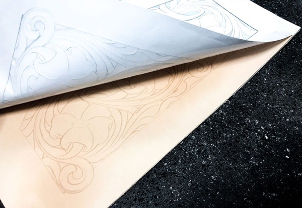 Notebook Leather Carving Making Tutorial