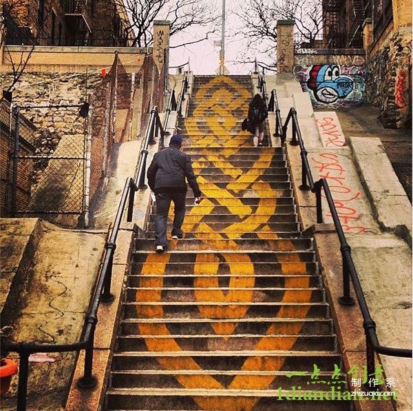 23 Street Art on the Worlds Most Beautiful Stairs