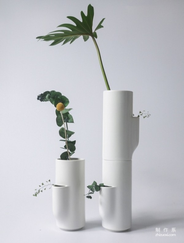 Vase with extra branches