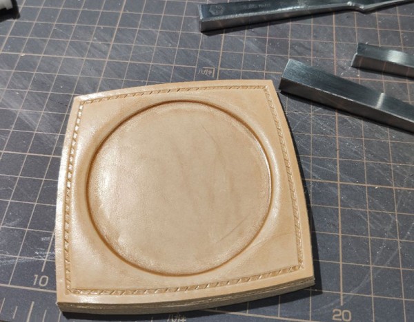 Make coasters and practice drumming