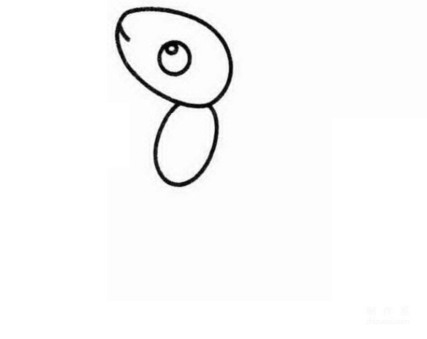 Learn to draw simple drawings, little ants