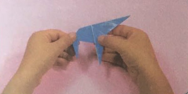 Simple and beautiful handmade elephant origami method 2