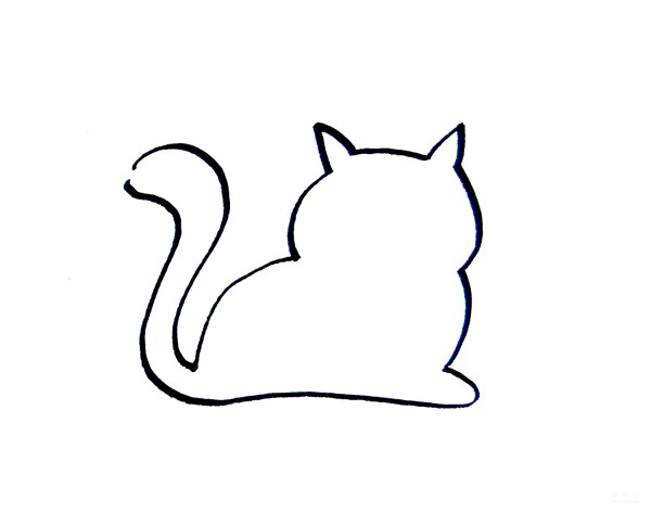 Learn to draw simple drawings, charming kittens