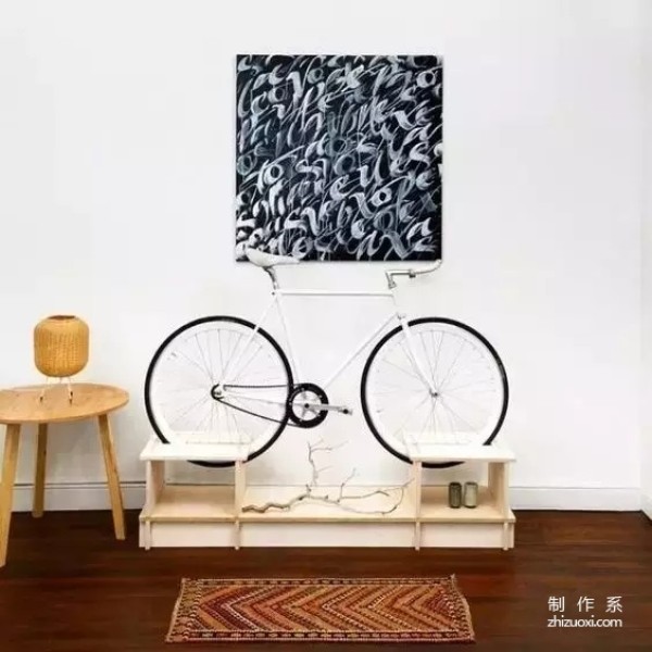 Don’t throw away old abandoned bicycles, they can look stunningly beautiful with a little modification!