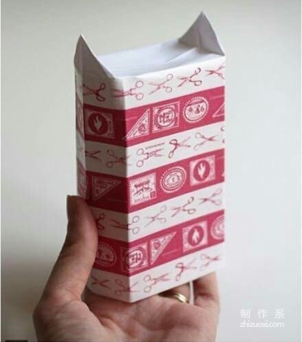 How to make a simple colorful gift wrapping paper bag, tutorial on how to make a paper bag