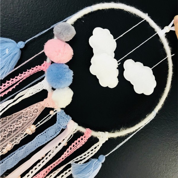 Childrens Creative Handmade Paradise Weaving DIY Works--Dreamcatcher