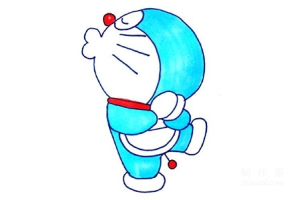 Learn to draw simple drawings, Doraemon