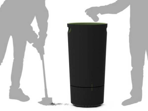 Vacuum-type trash can