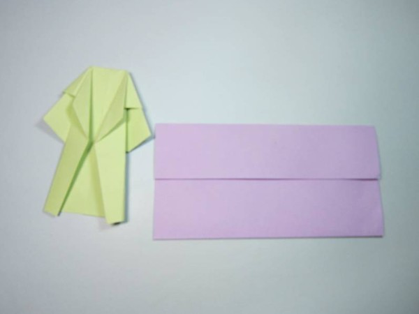 Simple windbreaker origami steps illustrated method