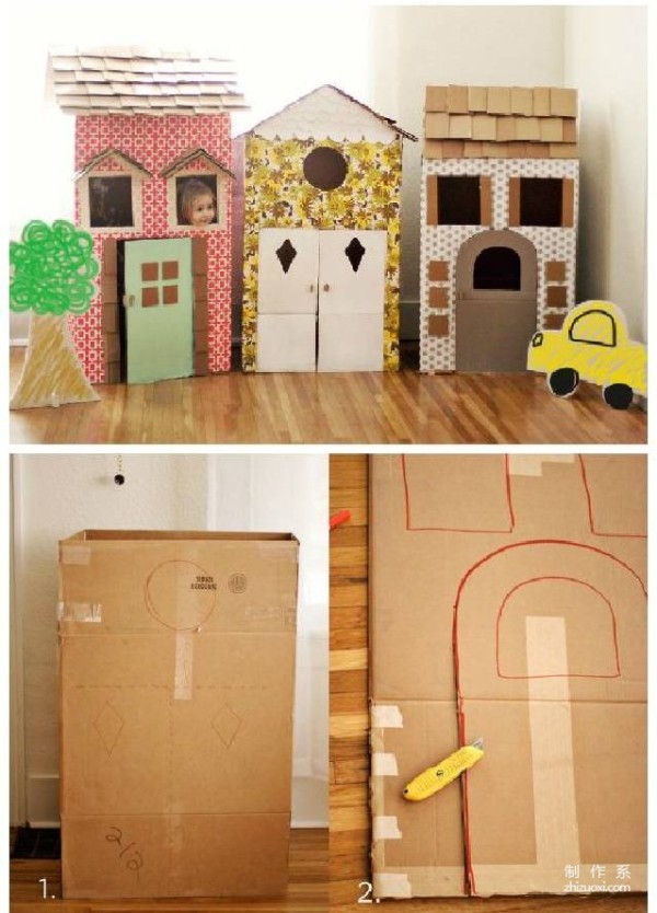 The express box is wonderfully reused and you can DIY toys with your children!