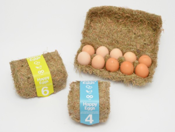 Alternative hay egg cartons