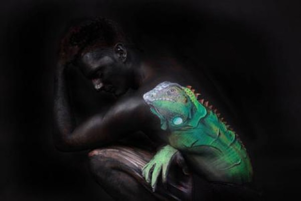 Beautiful body painting art