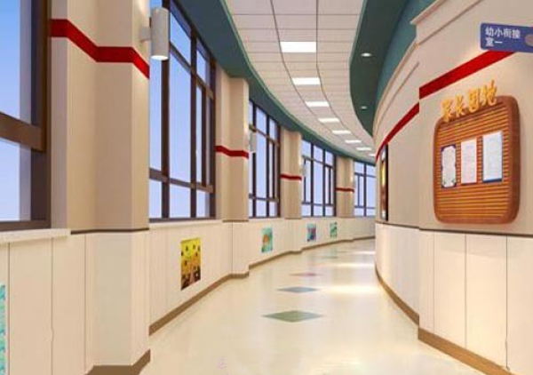 Complete DIY method for decorating kindergarten corridors