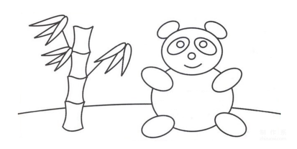 Learn to draw simple drawings, simple drawings of pandas