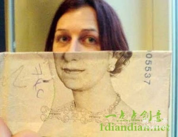 When you put banknotes and portraits together, you will be surprised to find...