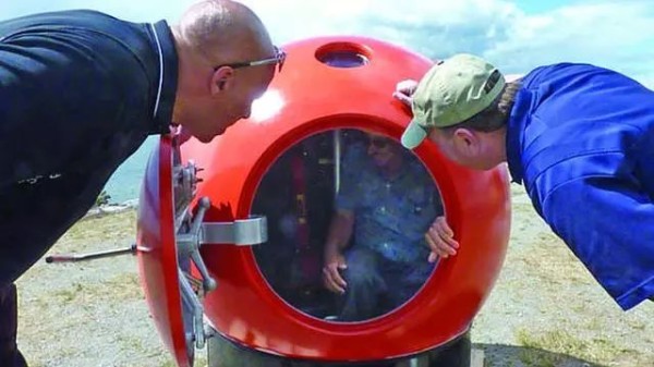 A foreign uncle invented the escape capsule, a life-saving artifact in disasters, priced at 100,000