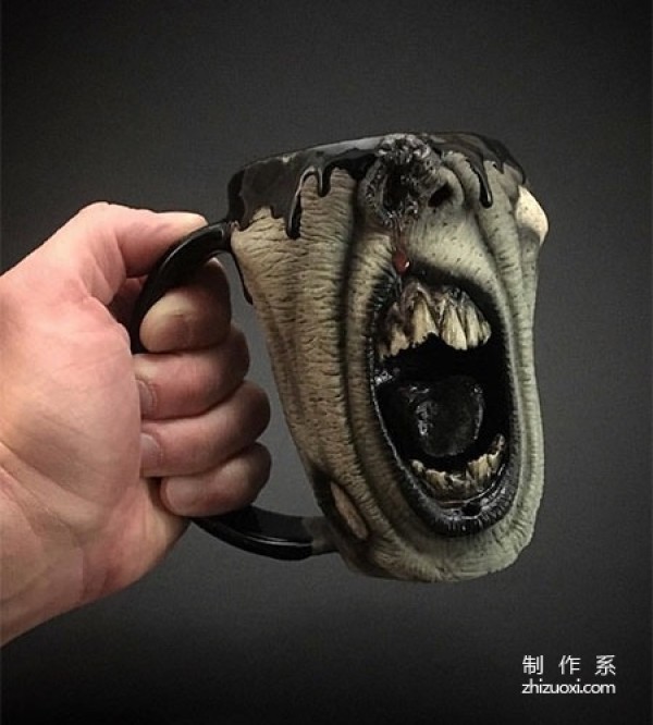 Super realistic walking dead series creative mugs, do you dare to use them?