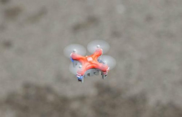 The worlds smallest handmade quadcopter remote control aircraft