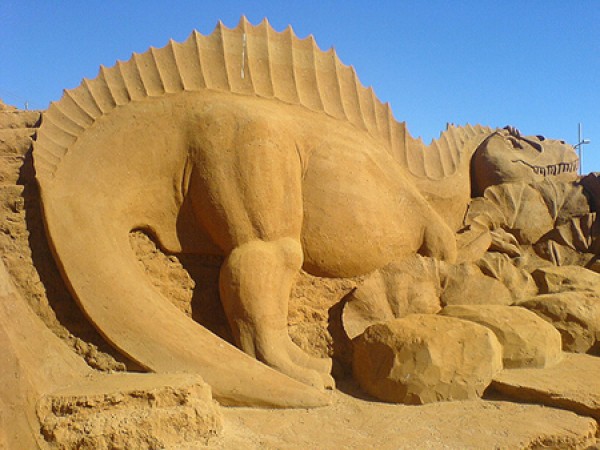 Collection of wonderful sand sculptures