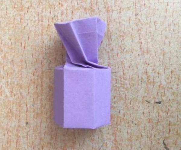 How to make origami candy for children