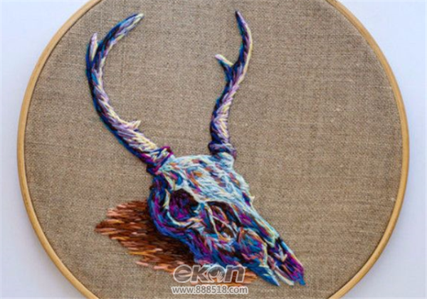 Creative handmade franchise stores share their own embroidery, and the results are amazing!