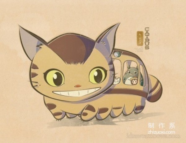 Very cute and super Q healing Hayao Miyazaki cartoon pictures