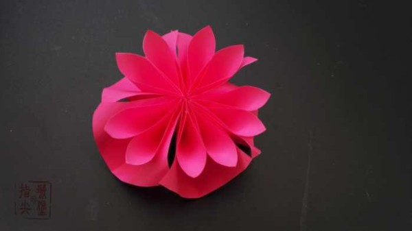 How to fold a beautiful little flower into a flower that will never wither