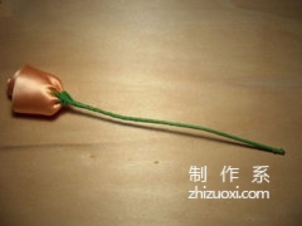 Look at this ribbon rose. Do you like it? How to make ribbon roses easily