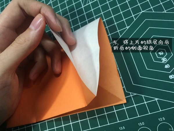 Paper art hand-made origami art, real-life tutorial on hand-made origami of the cartoon character Pikachu