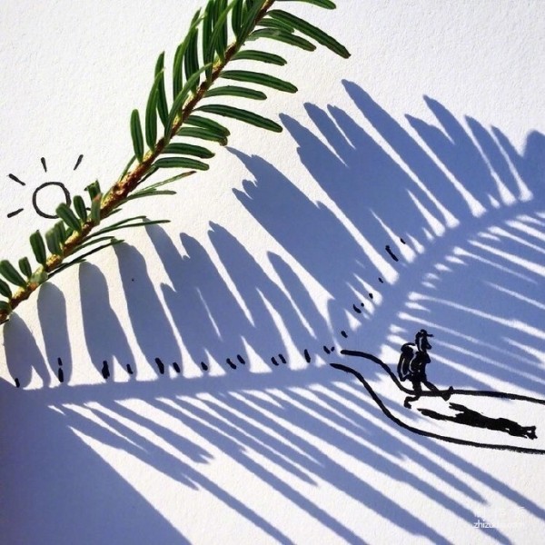 Shadow art of everyday objects, this is so imaginative, amazing