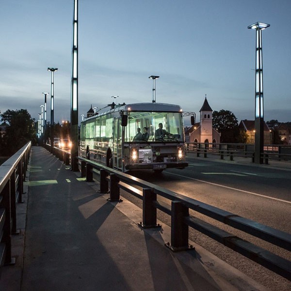 Lithuania’s transparent electric bus