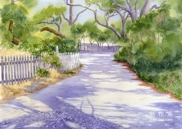 Watercolor illustration by Mary Ellen Golden