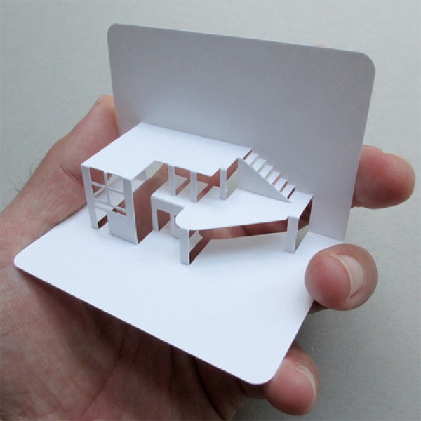 Creative 3D business cards