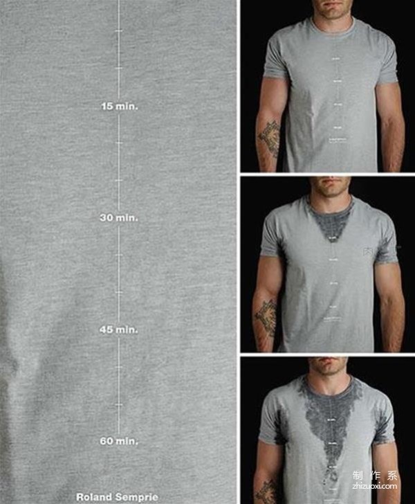 Creative T-shirt designs over the years. This is called a T-shirt, but you can only call it an undershirt! 