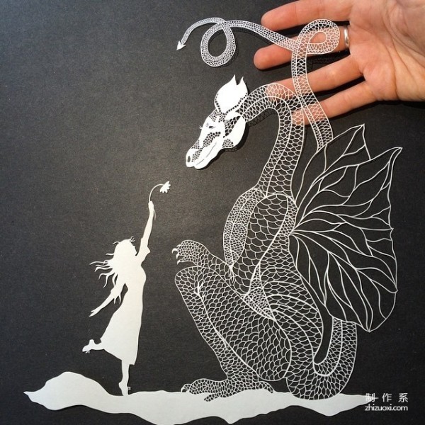 Incredible carvings on paper