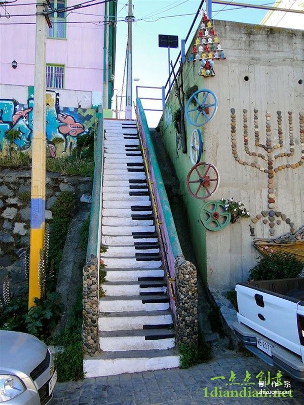 23 Street Art on the Worlds Most Beautiful Staircases